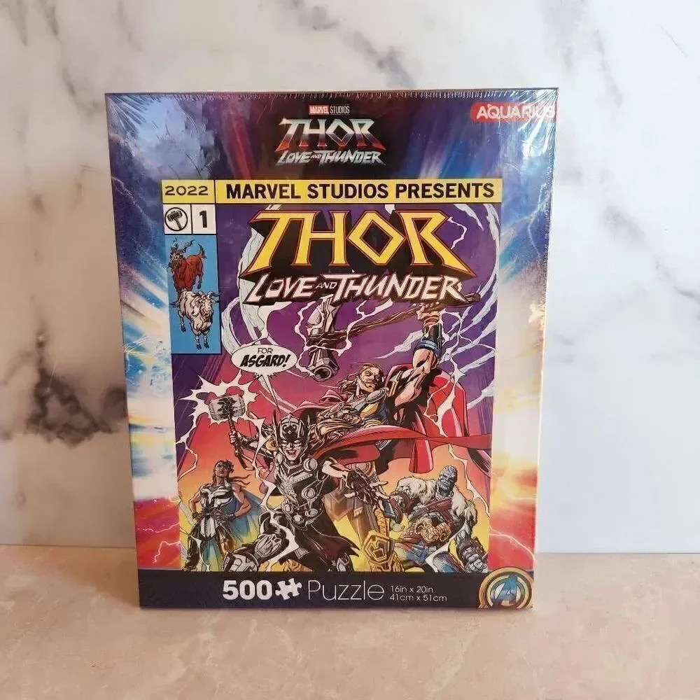 Marvel Thor Love & Thunder 500 piece puzzle New 14x19